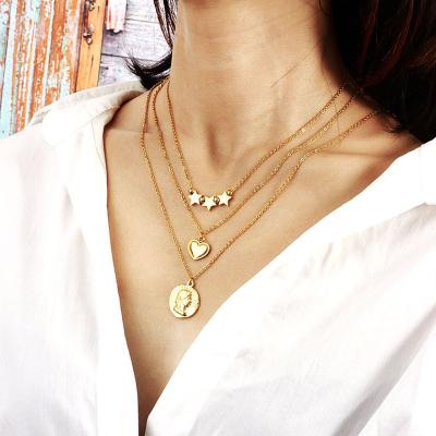 China Vintage ready to ship china wholesale jewelry stainless steel jewelry for women necklace for sale