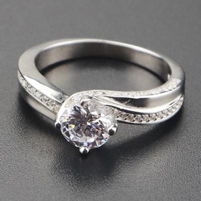 China fashion jewelry philippines wedding rings zales silver jewelry 5925 silver ring diamond for sale