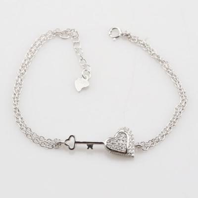 China Fashion Vintage Styles The Latest Popular Trendy Sterling Silver Bracelet Women's Silver Bracelets for sale