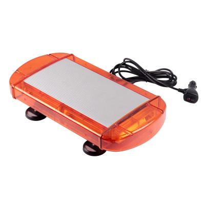 China LED-540D-1 Auto Emergency Lights 12-30V Mini Led Strobe Light 60W Roof Mounted Amber Flashing Lights 16.70*8.46*3.15 inch for sale