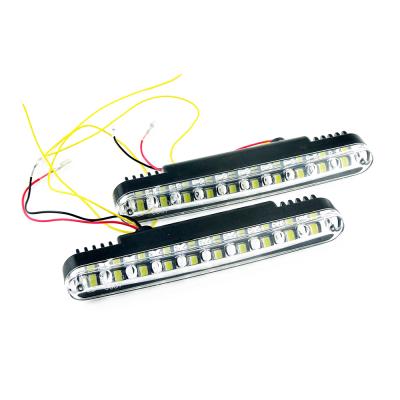 China ABS & PC 12V DRL-033 daytime led driving lights led daytime running lights 3 wire led daytime running lights for automobile for sale