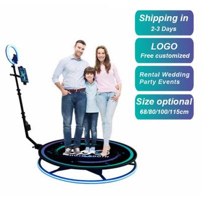 China Party No Shipping Shake Shower 4 People 360 ​​Photo Booth Machine For Parties With Free Logo R for sale