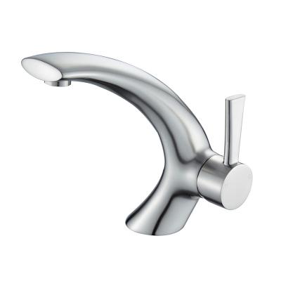 China Hot Selling Thermostatic Faucets Single Handle Taps Chrome Basin Faucet Hot And Cold Water Mixer Side Handle Syule for sale