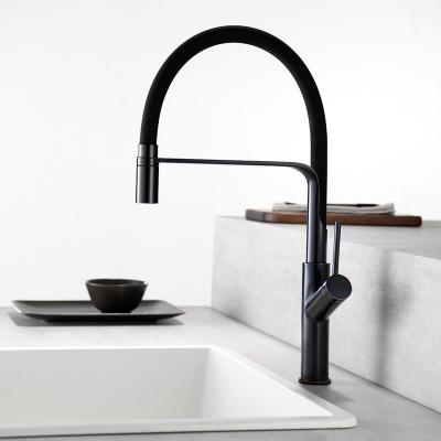 China Metered Faucets Deck Mounted Spring Kitchen Sink Faucet Faucet With Mixer Tap for sale