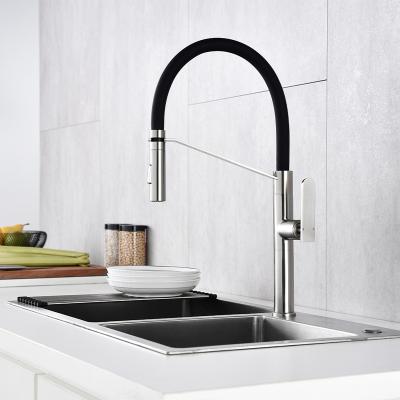 China High quality touchless thermostatic faucets stainless steel single kitchen faucet for sale