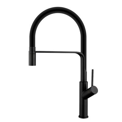 China Wholesale Black Thermostatic Faucets Manufacturer 3 Way Kitchen Faucet Accessories for sale