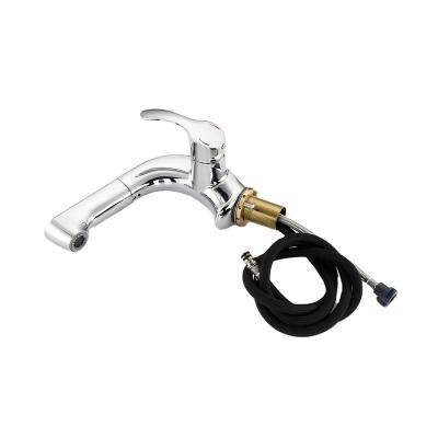 China Hot Sale Thermostatic Faucets Basin Faucet Side Handle Water Mixer Deck Mounted Brass Sink Faucets for sale