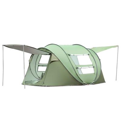 China Automatic Outdoor Camouflage/Field Play Tent 3-4 People Launching Tents, Boat Type, Free To Build Quick Opening Tent for sale