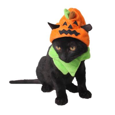 China Viable Halloween Pet Supplies Carnival Ghost Festival Dog Cat Jewelry Trick Hats Covers Hats, Treat Pumpkin Dog Hat for sale