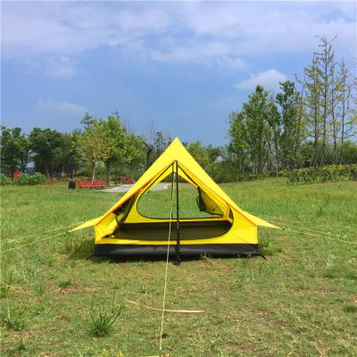 China Hot Selling Super Light 2-3 Person Waterproof Outdoor Camping Tent Ripstop Triangle tent Great Hiking Tent(HT6027) for sale