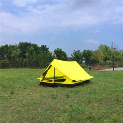 China Hot Selling Super Light 2-3 Person Outdoor Camping Tent Popular Traveling Tent Hiking Tent on Amazon(HT6027) for sale