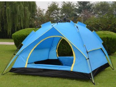 China Automatic Outdoor Tent Rain Proof Quick-Opening Tent Outdoor Camping AND Traveling WATERPROOF 2-4 Person NEW(HT6034) for sale