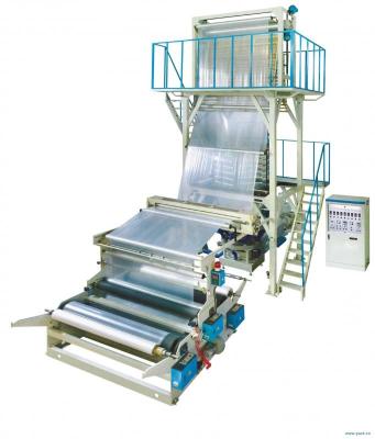 China 0.006-0.01mm Automatic ABA Three Layer Agricultural Film Mulch Blowing Machine Plastic Extrusion Blow Molding Machine for sale