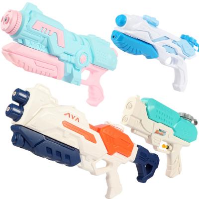 China Summer Water Gun Nozzles Large Capacity Kids Double Pressure Nozzles For Playing Air Toys Drifting Water Toys Pull Pull Water Gun Large Capacity for sale