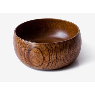 China Large Disposable Washing Tea Bowl Wooden Disposable Bowl Alms-Begging Fruit Noodle Bowl Alms-Begging for sale