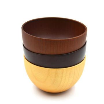 China Wholesale OEM Disposable Japanese Jujube Wooden Bowl for sale