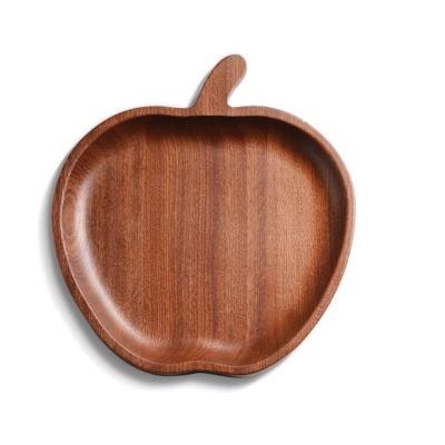 China Accept all kinds of customization of wood latest version fruit dish soil thickening Japanese creative multiple characteristics wooden dishes for sale