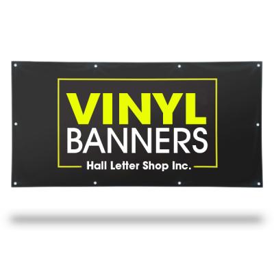 China PVC Hanging Advertising Fabric Banner Banners PVC Banner 0.38mm For Sale for sale