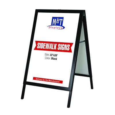 China China Light Factory Directly Supply Custom Digital Printing Advertising Poster Billboard Stand Rack for sale