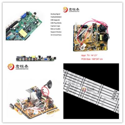 China JHT Kitchen TV Precision LED Television Motherboard TV Parts for sale