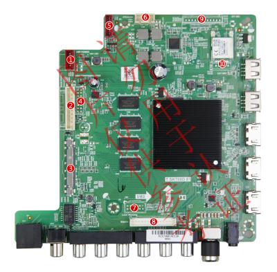 China TV rapair T.SK708D.81 UHD 4K resolution universal led tv smart mainboard for sale