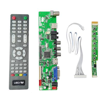 China LED LCD TV good price V56 /v59 HDV56U-AS V2.1 led tv motherboard for tv led spare parts for sale