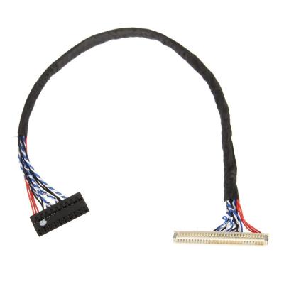 China 30Pins COMPUTER Driver Board Universal Screen Cable FIX-30P-D6 For Any 30 Pin 1 Channel 1ch 6 Bit LVDS Cable Interface for sale