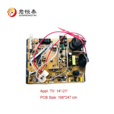 China 21 inch color television circuit JHT mainboard TV tube 198*198mm for sale