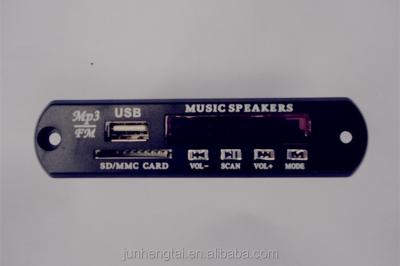 China Resume 5V 12V USB Radio MP3 Decoder Board JHT-68016B  5V and 12V for sale