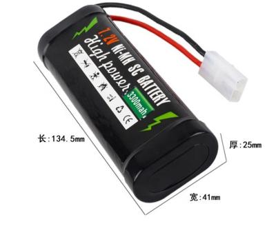 China Long Cycle Life Battery & High Rate Capability Highdrive NIMH Battery SC 5000mAh 3000mAh AA NIMH 4.8v 6v 7.2v 8.4v 9.6V Sub c Hobby For RC Car Truck Boat Remote Control Buggy Truggy for sale