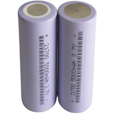 China Digital Products Highdrive 21700 battery 3.7V 5000mah 4800mah lithium battery packs 21700 cell bateria 21700 battery for sale