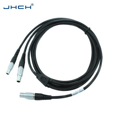 China GEV186 cable connecting FOR total station to GPS host and GEB171 type Y power cable connect Lei Ca total station to GEB171 battery GPS host and cable GEV186 for sale