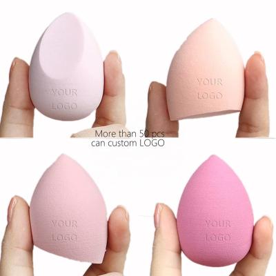 China Makeup Sponge Cosmetic Tools Soft Vegan Custom Latex Free Make Up Sponges Private Label Beauty Sponge Pink Purple Colorful Custom Cosmetic for sale