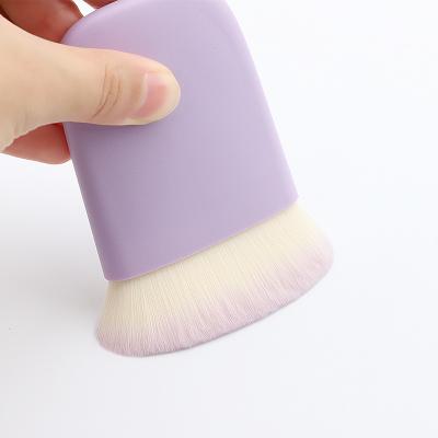 China Portable Smudge Brush Lens Makeup Brush Large Beginners Set Flat Key Cosmetics Brush For Foundation Blusher Powder for sale