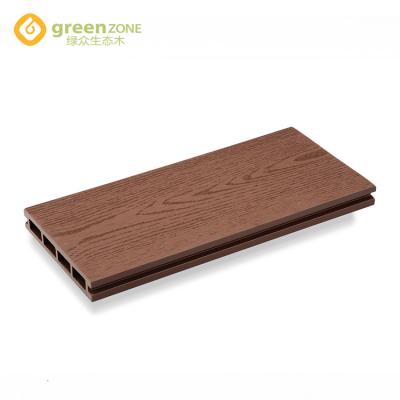 China WPC Mahogany Wood Flooring Wpc Plastic Composite Balcony Deck for sale