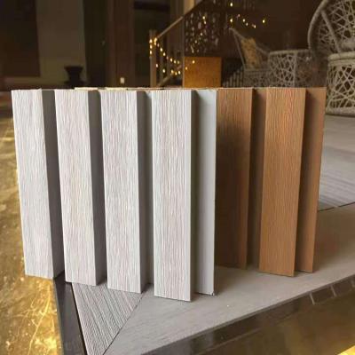 China Modern exterior wall soundproof partition long life wooden cladding with wpc wall for sale