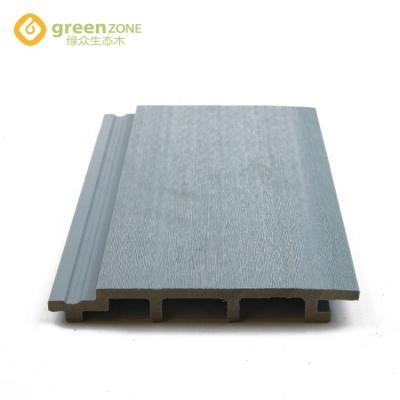 China Environmental Friendly Fashional Designed Anti-scratch Slat Wpc Wall Panels Cladding Exterior Facade for sale