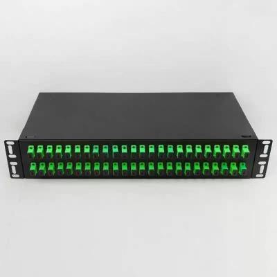 China FTTH 48 Core SC APC Fiber Optic Patch Panel 19