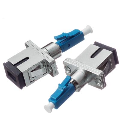 China FTTH LC/UPC Male to ST/UPC Female Fiber Optic Adapter LC-ST Hybrid Optic Adapter for sale