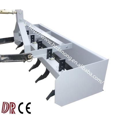 China Farms BOX blade box scraper for tractor, land box grader blade of farm equipments, blades cultivation machine for sale