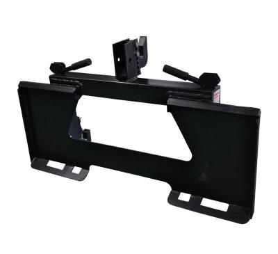 China Truss Skid Steer Three Point Quick Hitch Universal Quick Tach Quick Loader Connect Rack Plate for sale