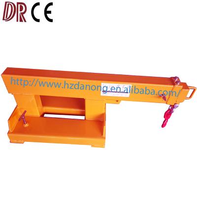 China Building Material Shops Height Quality Double Forklift Boom Forklift Boom Lift Jib Forklift Boom for sale