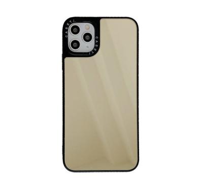 China Shockproof Hot selling Mirror Phone case for iPhone15/14/13/12/11promax shockproof  Hard Case for sale