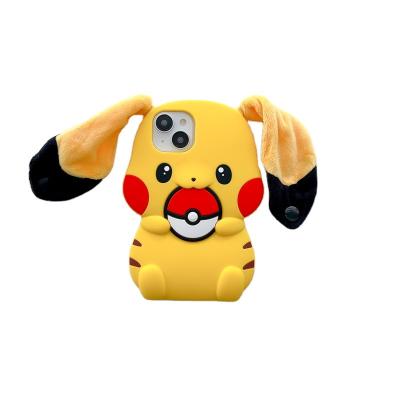 China Shockproof Cartoon Pikachu smartphone case suitable for iPhone11 12 13 14 15promax factory price wholesale for sale