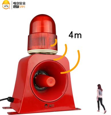 China 120w Big Rotator Beacon High Quality Wireless Warning Lights Outdoor Siren 115db Alarm for sale