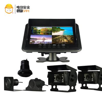 China 4 Sensor Radar Reverse Truck Rearview Camera Forklift Backup Control System SF-402 for sale