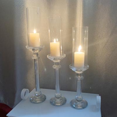 China Europe styple middle east arabic crystal pearl candle holder set table decoration for wedding centerpiece for sale