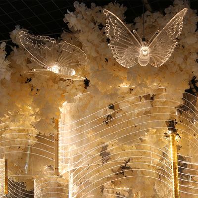 China Wedding Event Concert CeilingS100 Stage Ceiling Pendant Hall Led Light Decoration Large Decorative Flower Lights For Wedding for sale