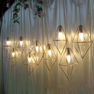 China Event Party Supplies Ceiling88 Modern Geometric Light Sets For Hanging Wedding Party Stage Lights Decorative for sale