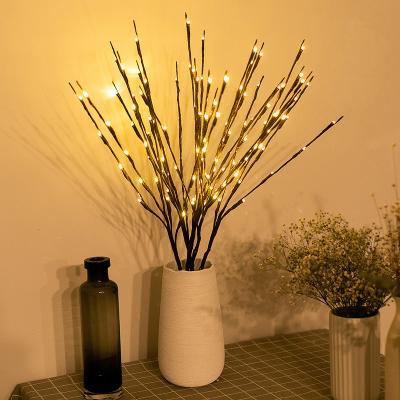 China Europe Style Ceil86 LED Tree Lamp Lighted Artificial Branches Vase Flowers Battery Operated LED Tree Lights Decorative for sale